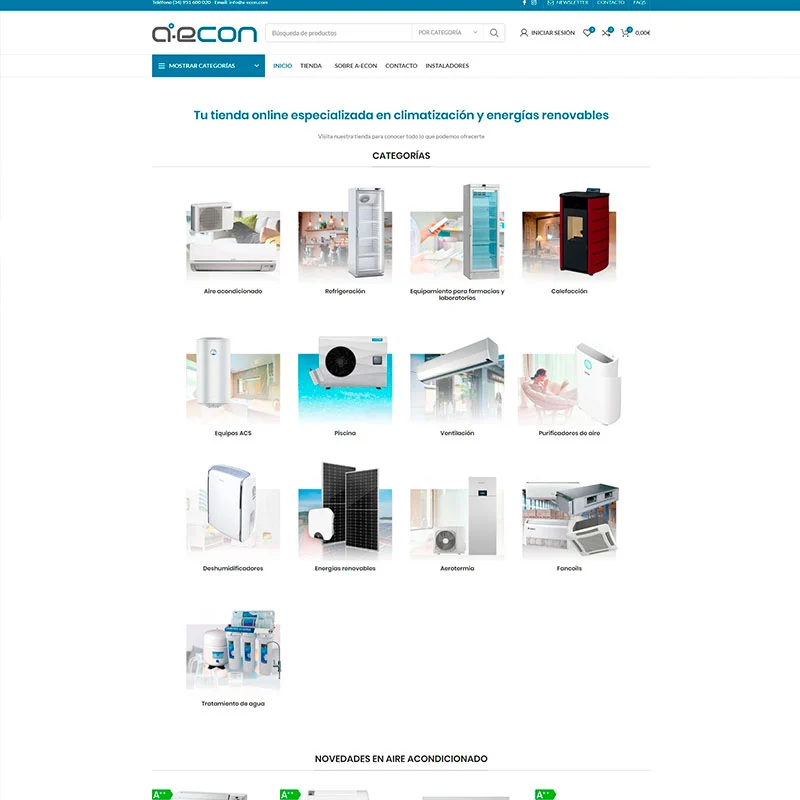 desarrollo de tiendas online, ecommerce